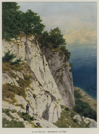Chalk Cliffs of Stubbenkammer, Rugen, Germany by European School